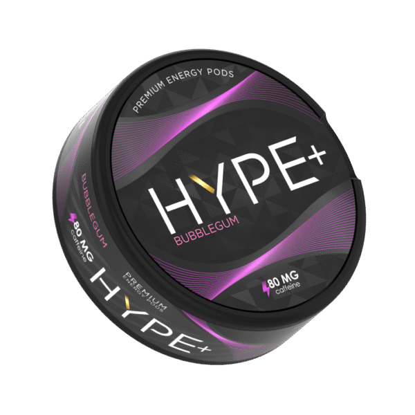Bubblegum Energy Pouches – 80mg Caffeine